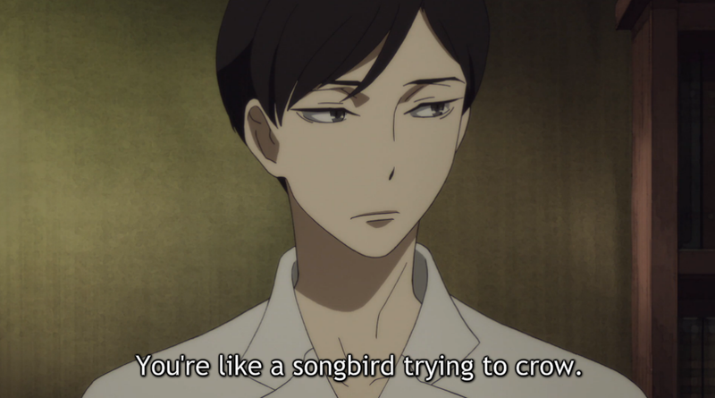 Illustration for article titled Showa Genroku Rakugo Shinju Episode 03
